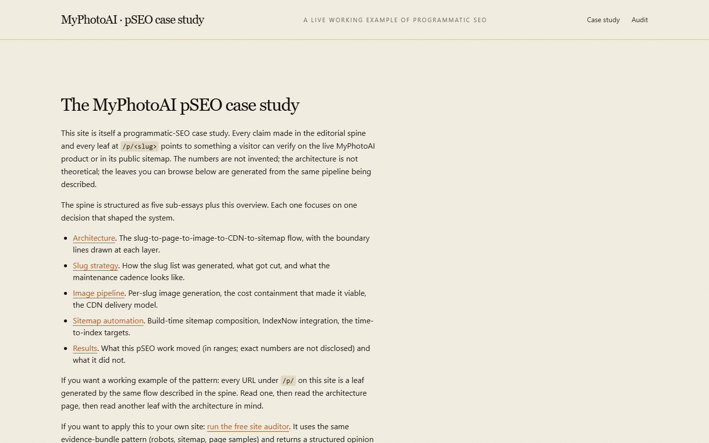 MyPhotoAI case study